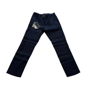 Emporio Armani Kids Dress Pants Navy Blue Boys 10A Luxury